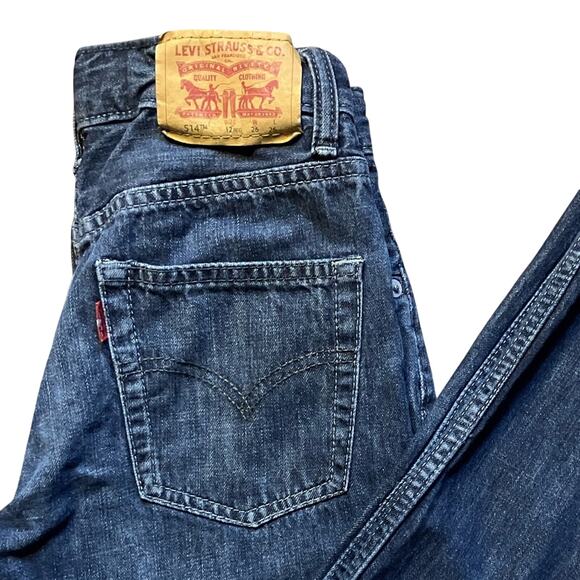 Levi's 514 Straight soft Denim Jeans size 12 Reg - Picture 12 of 12